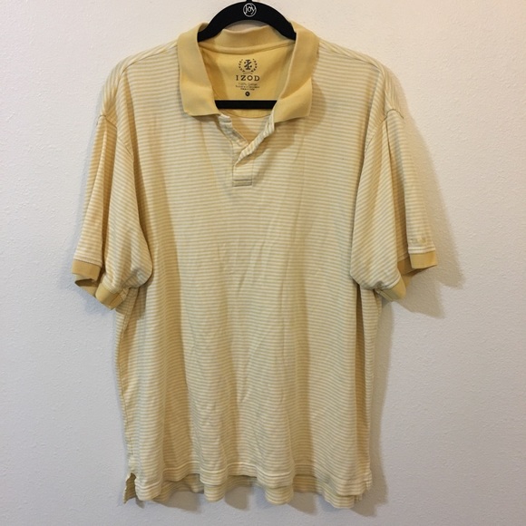 Izod Other - pastel yellow polo